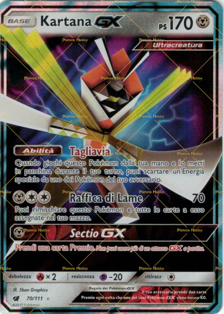 Kartana GX - 70/111 - Ultra Rare