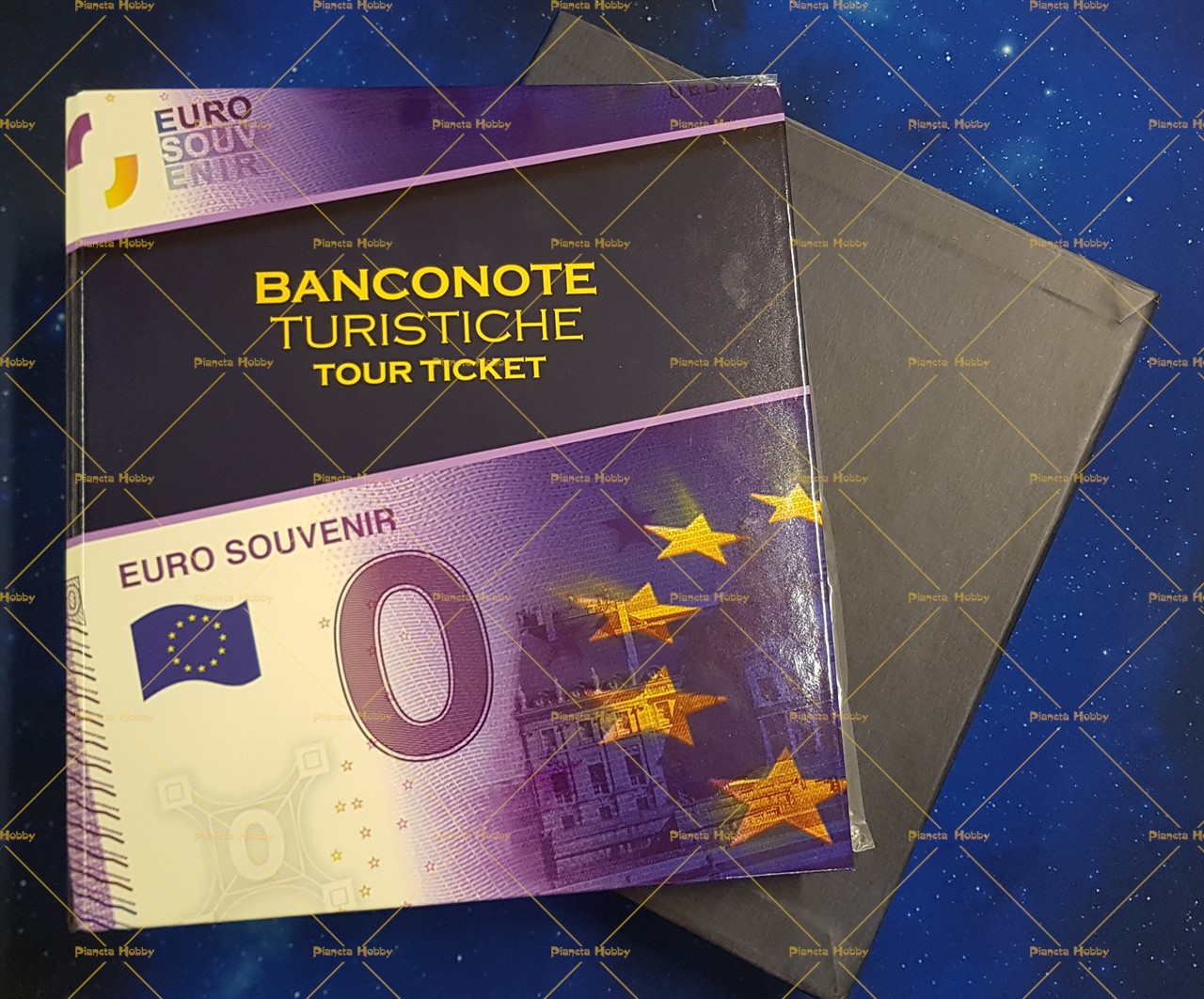 Raccoglitore Euro Collection - Banconote Turistiche Tour Ticket Completo