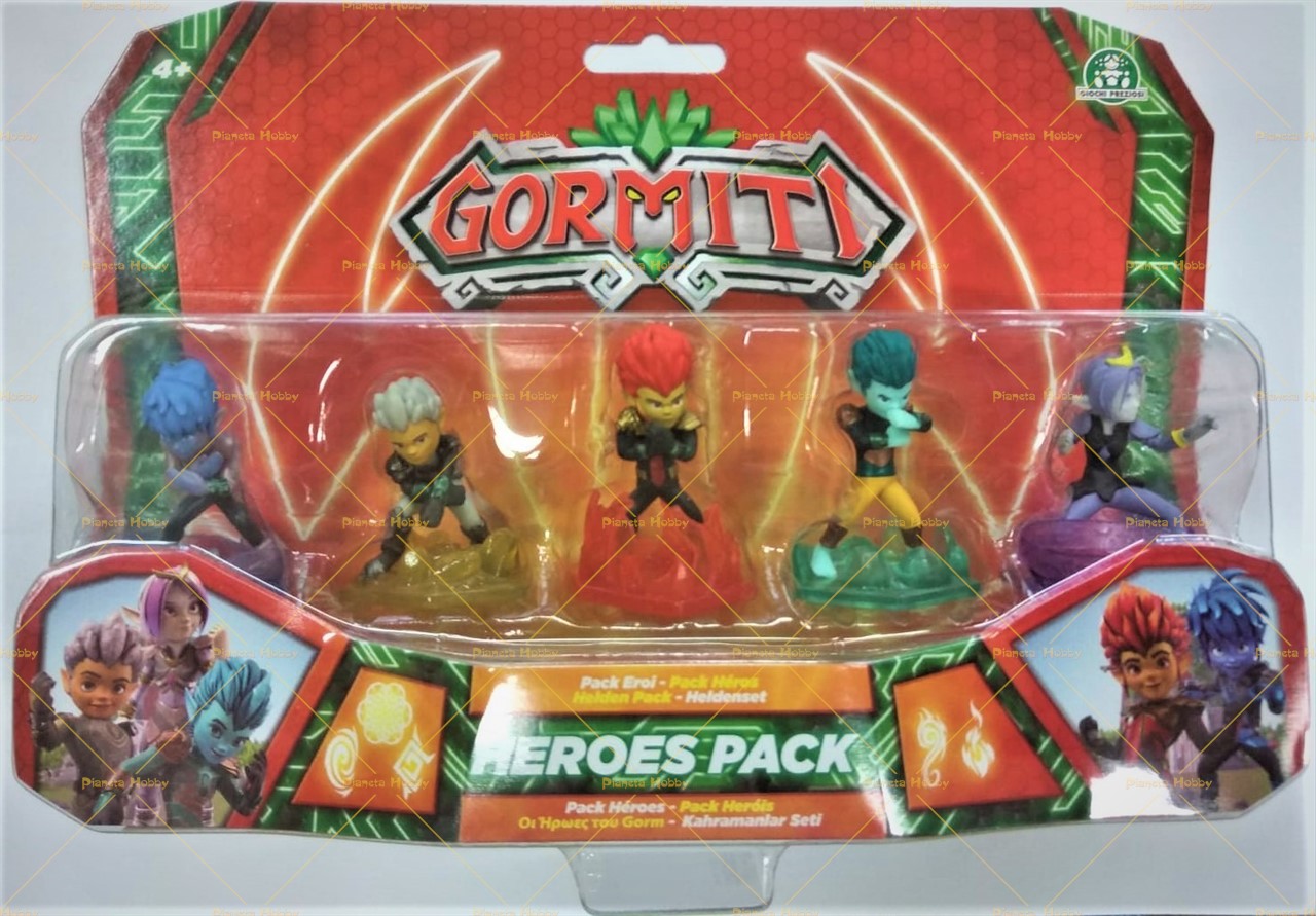 gormiti heroes pack