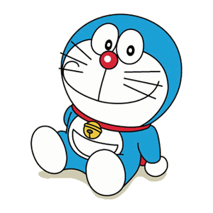 un peluche doraemon